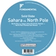 Solid Globe - Sahara vs. North Pole