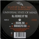 Universal State Of Mind - All Because Of You